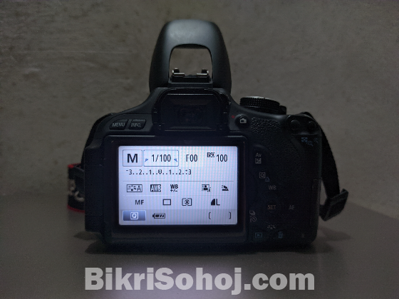 CANON EOS 600D 18.0MP WITH 18-55MM KIT LENS
